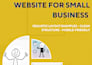 create a one page wordpress website for your small business